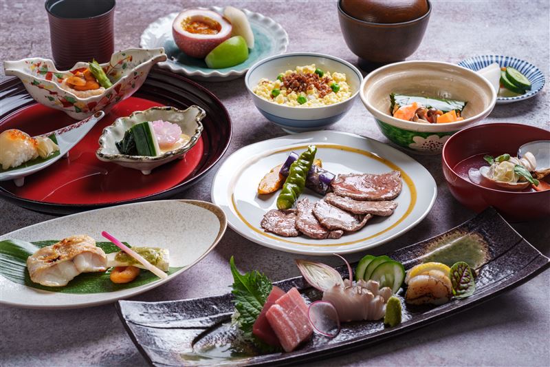 山里會席料理。（圖／飯店旅宿業者提供）