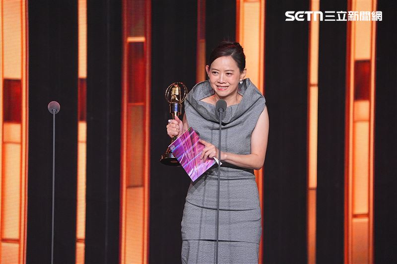 曾寶儀以《我們回家吧3》奪下生活風格節目主持人獎。(圖/記者鄭孟晃攝影)