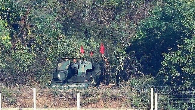 兩韓緊張升溫　北韓罕見在邊境部署自走砲