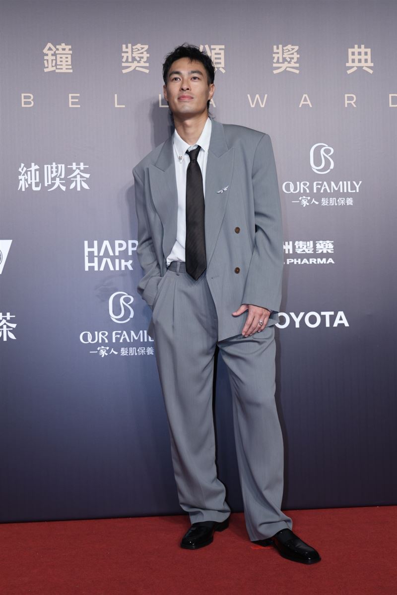 楊祐寧以《監所男子囚生記》入圍金鐘戲劇節目男配角獎。（圖／記者鄭孟晃、田俊彥攝影）
