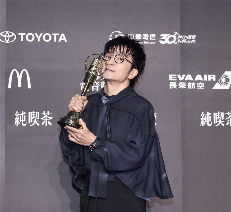 唐從聖得獎後，感性感謝父母、恩師及其他貴人。（圖／記者鄭孟晃、田俊彥攝影）