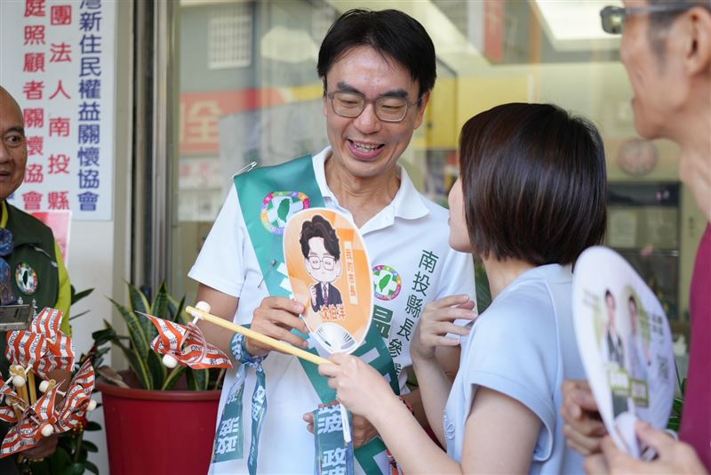 温世政表示從現場民眾的參與及鼓勵,感受到地方期待改變的力量正持續匯聚。(圖/温世政提供)