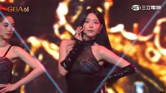 才爆烏龍死訊　郭雪芙透視裝露Bra登金鐘