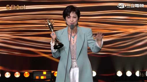楊貴媚奪視后哽咽了　認了：很刁鑽又難演