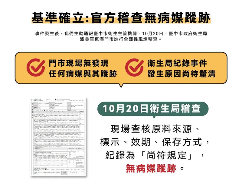 黃慶林表示，本事件應屬於門市外部環境、條件因素與接觸機會造成之單⼀特別個案。（圖／翻攝八曜和茶臉書）