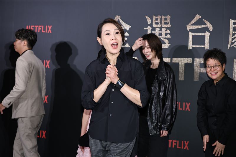 劉若英特別感謝幕後團隊,感性表示「每一個獎項都是包含所有人的努力」。(圖/記者鄭孟晃、田俊彥攝影)