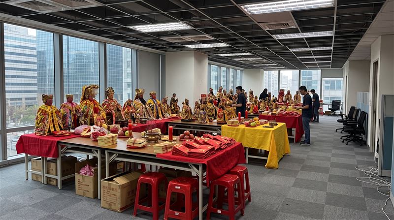 台北市內湖科學園區驚傳淪為中共統戰新據點!(示意圖/AI生成)