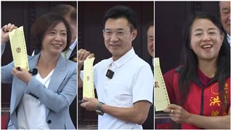 新／台中市長3搶1！候選人號次出爐