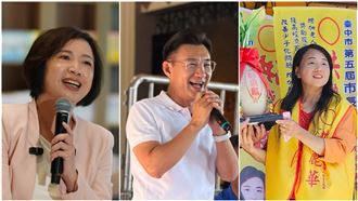 新／台中市長3搶1！候選人號次出爐