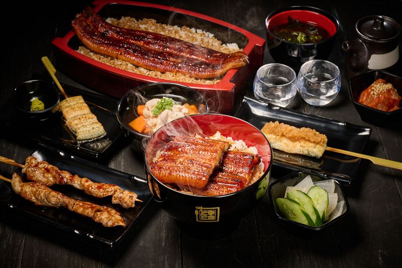 「名代宇奈とと」除了鰻魚飯還有提供60款下酒菜。(圖/台灣香繼光集團提供)