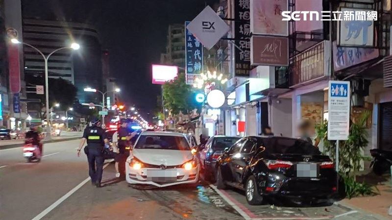 台中男闖紅燈害撞！18歲女騎士頭部重創