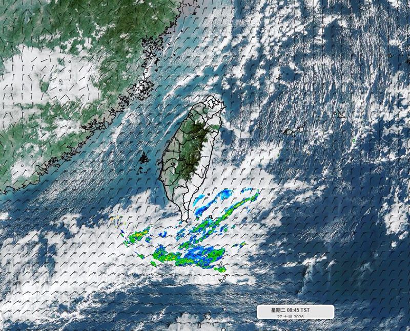 未來一週將有3波東北季風接力影響。(圖/翻攝自吳聖宇臉書)