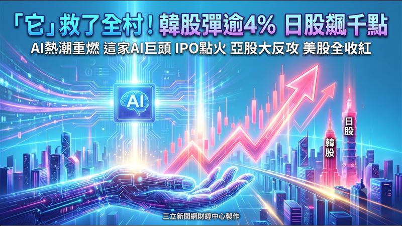 「它」救了全村！韓股彈逾4%　日股飆千點