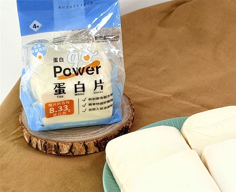 美廉社、OKmart正式開賣「勤億Go Power蛋白片(4入)」。(圖/品牌業者提供)
