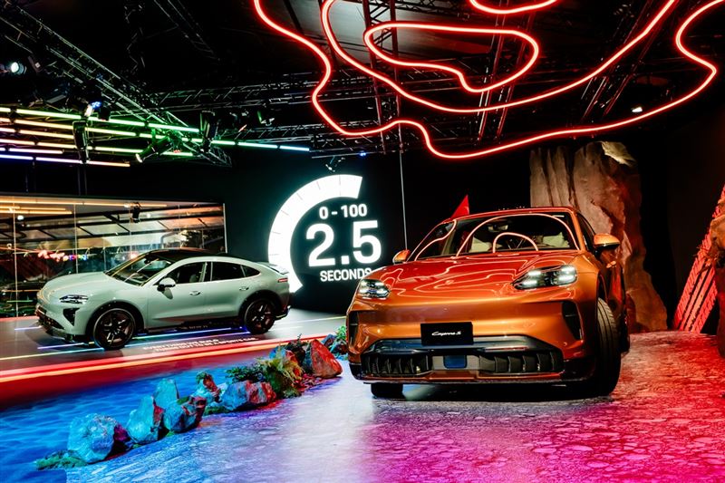 全新保時捷 Cayenne Electric台灣上市。(圖/Porsche提供)