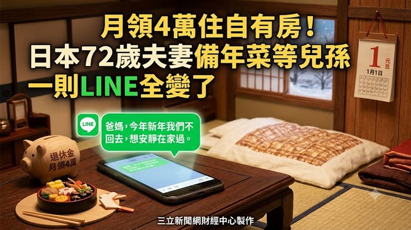 72歲夫妻備年菜苦等兒孫　一通電話全變了