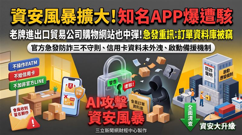 國內資安風暴延燒！ 它發重訊證實被駭