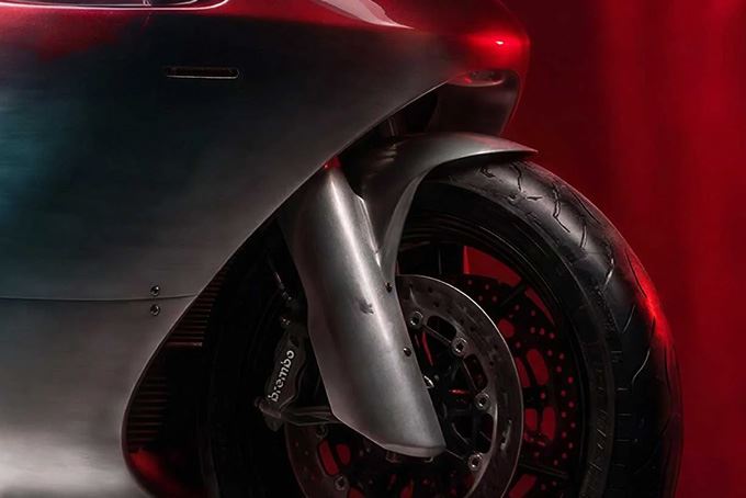 使用Brembo煞車卡鉗。(圖/翻攝Bandit9網站)