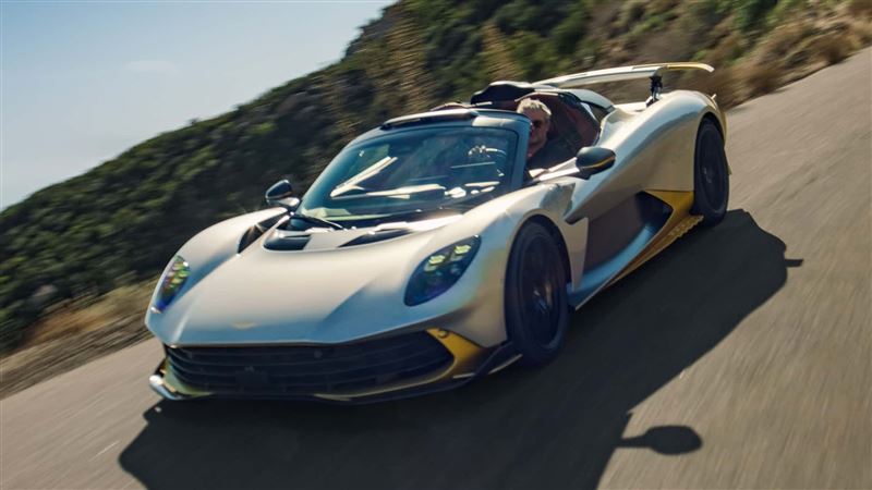 阿斯頓馬丁Valhalla Spider敞篷超跑。（圖／翻攝Aston Martin網站）