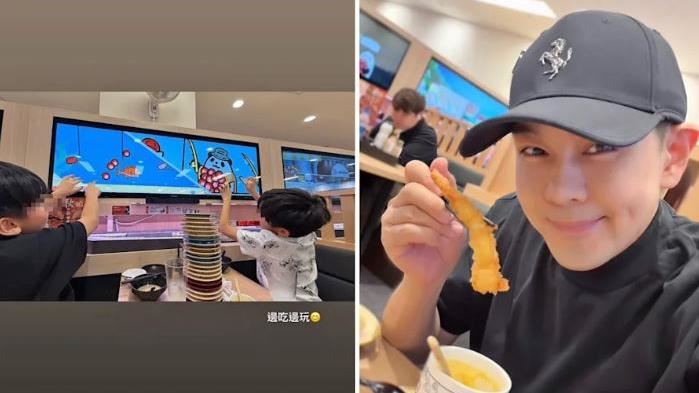 林志穎低調現身壽司郎！「驚人戰績」曝光