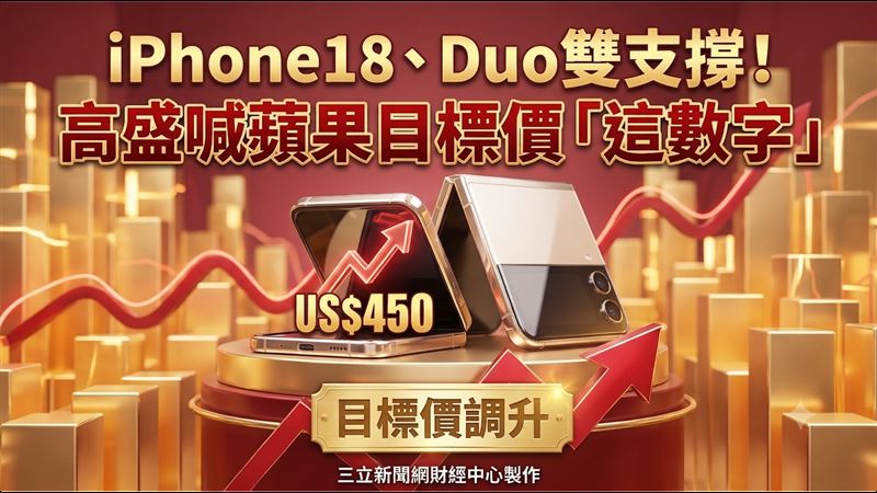 新機雙系列支撐！高盛喊蘋果目標價這數字