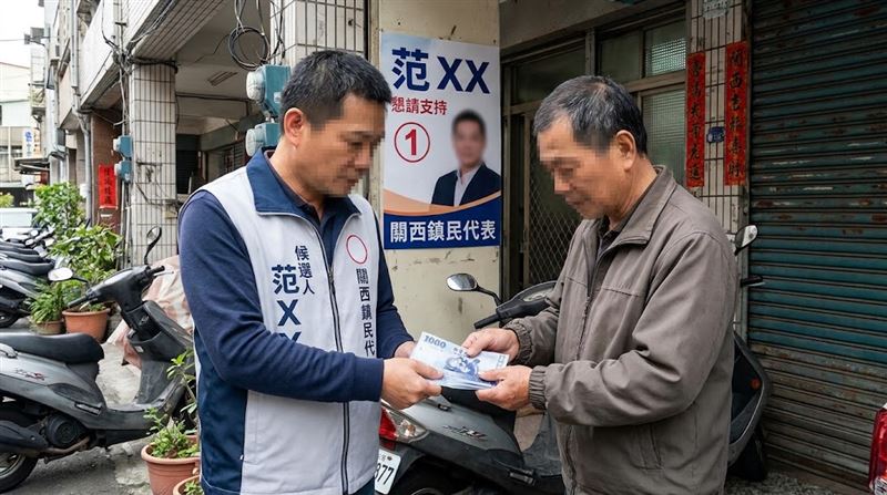 鎮代候選人1000元買票　24名選民也慘了