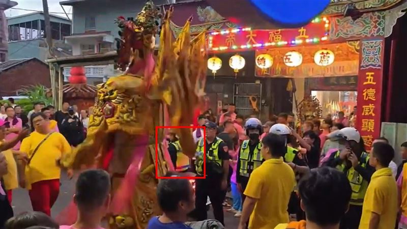 大拜拜遶境警敲打神將爆衝突　警方這樣說