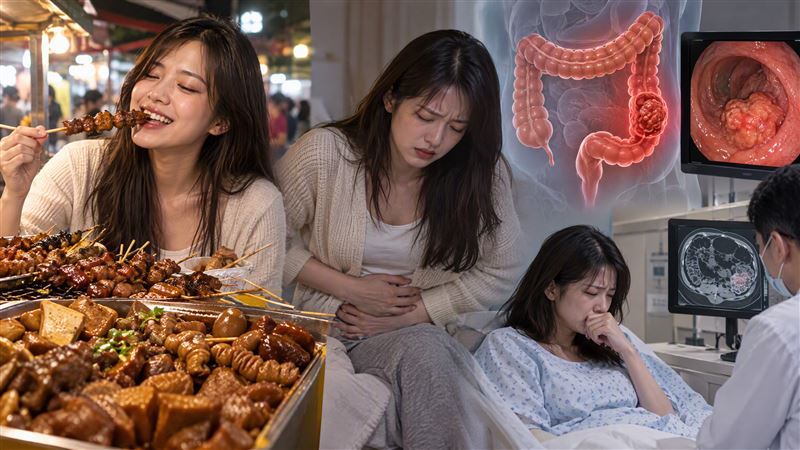 無症狀！OL大腸照出腺瘤 醫曝她愛吃4食物