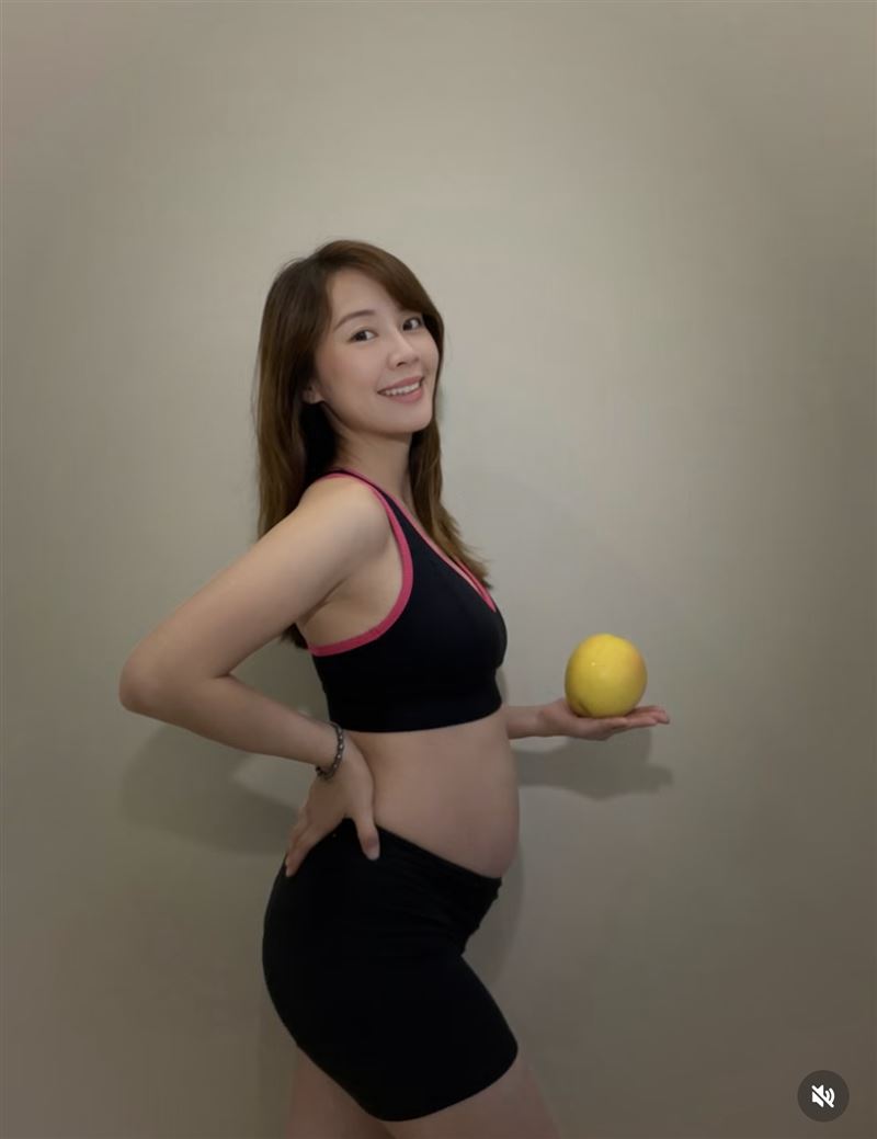 賴薇如懷孕近況曝光。(圖/翻攝自IG)