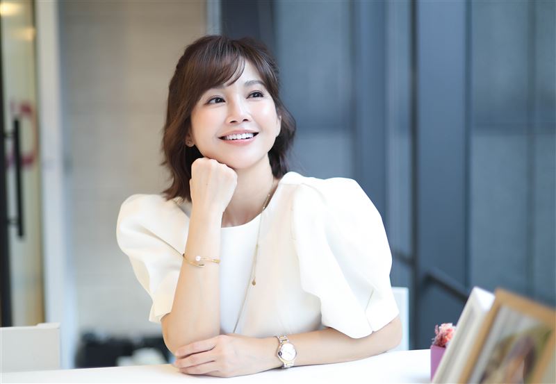 鍾欣怡跟老公都會定期健檢。(圖/記者鄭孟晃攝影)
