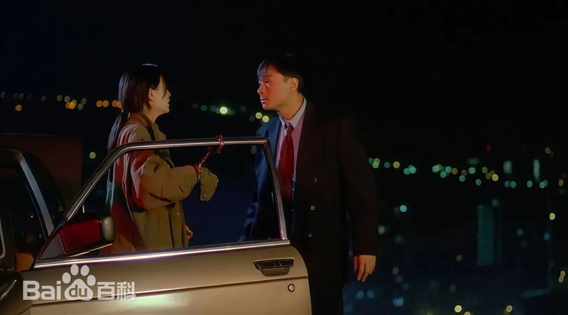 林俊賢在《飛越謎情》飾演善妒警官。（圖／翻攝自百度）