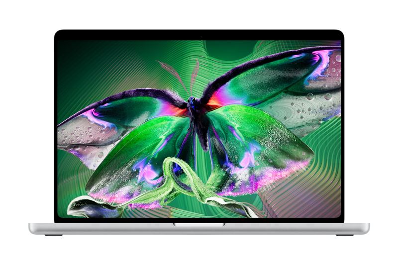 Apple 發表全新 MacBook Pro,採用突破性的串聯式 OLED 技術,帶來足以改變使用體驗的螢幕顯示效能。(圖/蘋果提供)