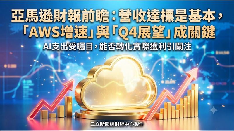 亞馬遜業績今開獎！「2指標」成關鍵