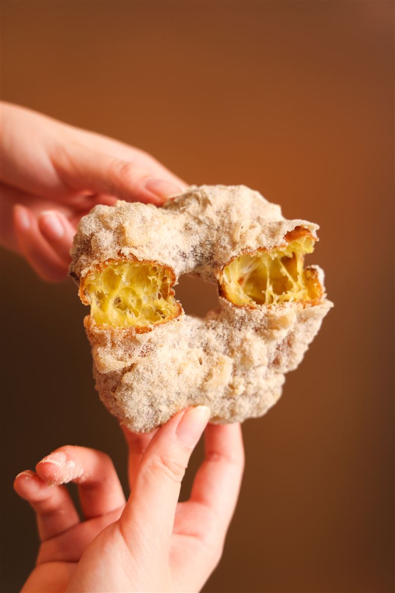 I’m donut？台灣限定口味「台灣脆皮鮮奶」。（圖／I’m donut？提供）
