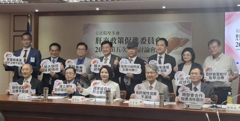 立法院厚生會肝炎政策促進委員會今(29)日召開第五次專家討論會議。(圖/記者周佩怡攝影)