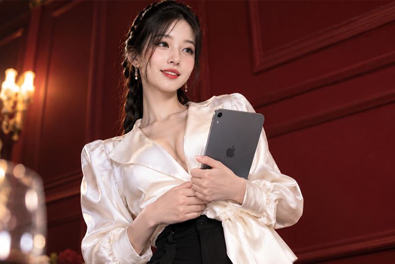 iPad mini A20 Pro預購開跑,傑昇通信免費送三折可立式皮套。(圖/傑昇通信提供)