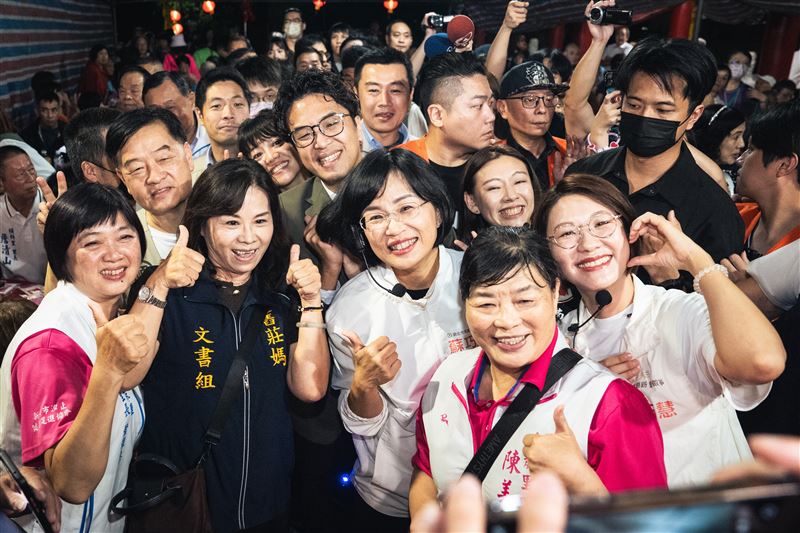 蘇巧慧喊話雙北要合作打造智慧醫療廊帶。(圖/翻攝畫面)