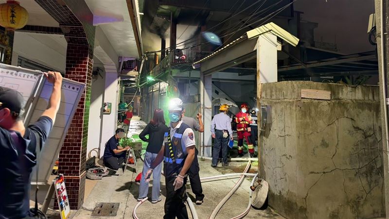 新／左營民宅火警！1女受困明顯死亡