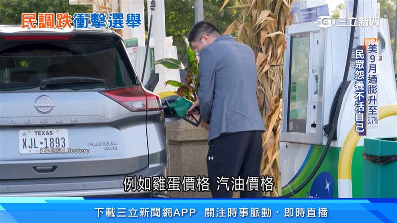 美國期中選舉倒數,民調顯示選民最關切的是經濟議題,通膨問題影響民眾投票意向。(圖/路透社)