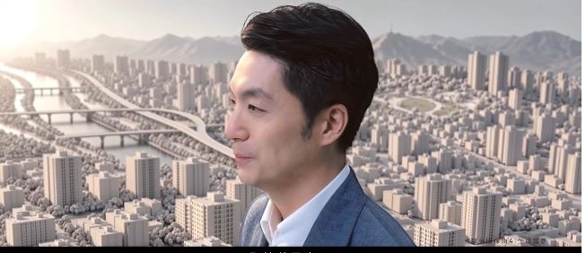 蔣萬安發表融合城市四大方位的願景廣告，展現發展企圖心。（圖／翻攝自Youtube）