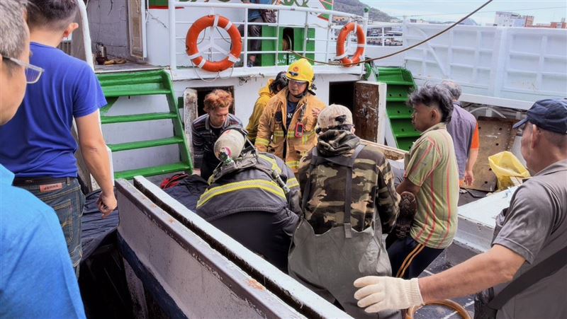 新／南方澳漁船氨氣外洩　3人送醫搶救中