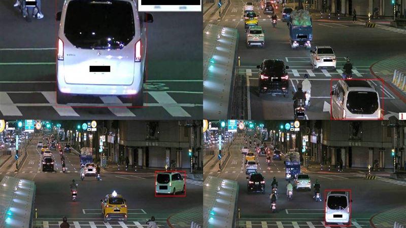 台北市警局將於中山北路與民權西路口、士商路與承德路口新增2處科技執法設備。（圖／翻攝畫面）