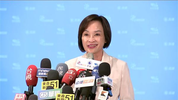 國民黨高雄市長候選人柯志恩。(圖/翻攝畫面)