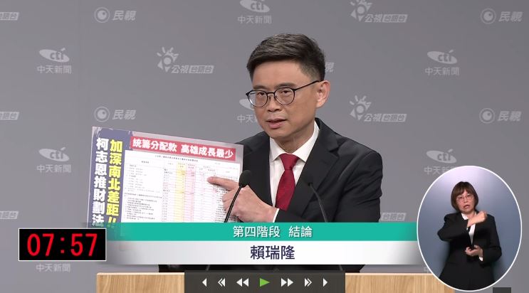 要當關鍵第4棒!賴瑞隆：選票決定未來20年
