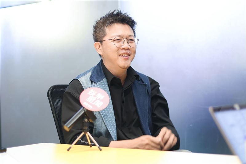 黃逸豪近日接受《三立新聞網》的專訪。（圖／記者鄭孟晃攝影）