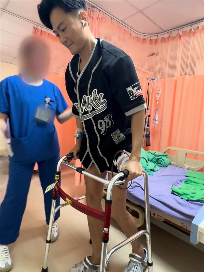 林俊逸緊急入院開刀。（圖／翻攝自林俊逸IG）