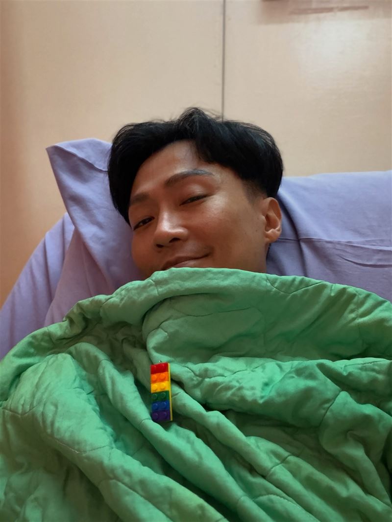 林俊逸緊急入院開刀。（圖／翻攝自林俊逸IG）