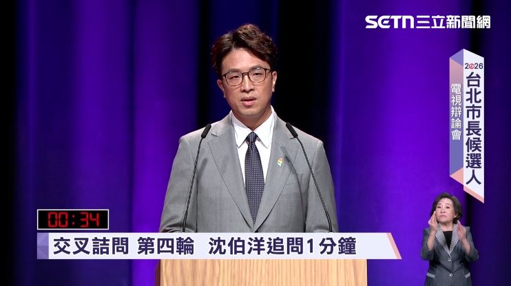 蔣萬安答非所問　沈伯洋引謝震武名句酸爆