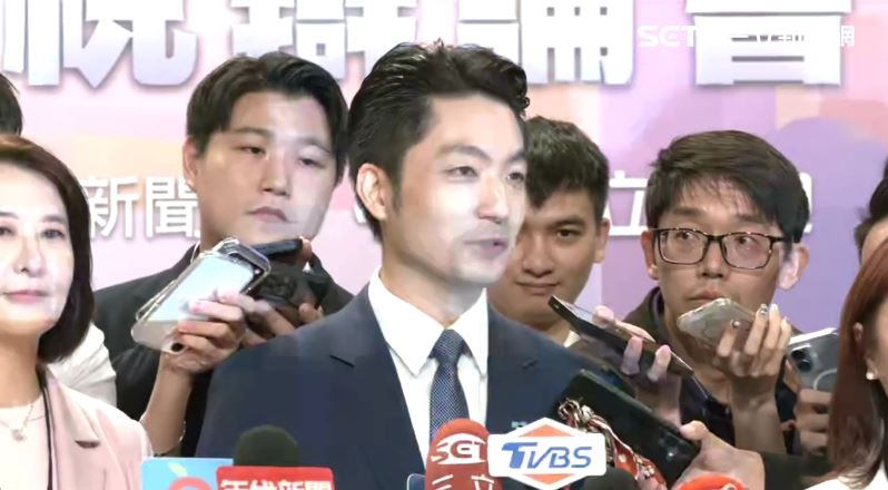 北市長辯論會,蔣萬安會後受訪(圖/翻攝畫面)