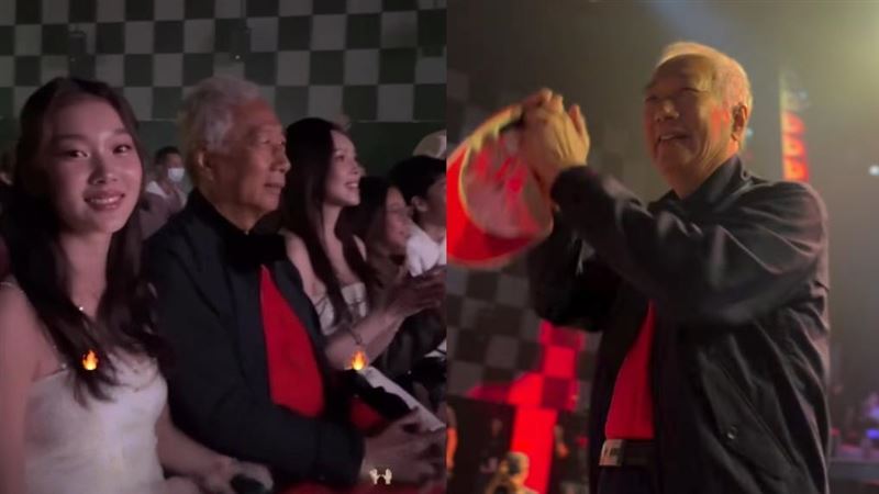 郭台銘久違合體家人！曾馨瑩事前不知情